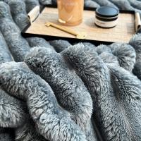 Bonenjoy-Manta de felpa de Color sólido, Sábana, toalla de sofá, manta de siesta, chal de viaje, regalo festivo, mantas de cama esponjosas (sin funda de almohada) - details 11