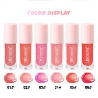 Brillo de labios de seis colores, brillo de agua europeo y americano, hidratante, no pegajoso, perla, brillo fino, lápiz labial - details 1