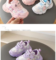 Zapatillas de deporte para niña, suela antideslizante, suaves, de dibujos animados, informales, primavera y otoño - details 7