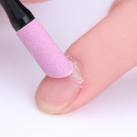 Kit de Manicura Herramienta de Cuidado de las Uñas de Piedra Pómez Diseño de Pluma - details 6