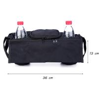 Bolsa de almacenamiento, accesorios para cochecito, silla de ruedas, organizador de cochecito de bebé, portabotellas, bolsa de transporte, bolsas de pañales infantiles - details 6