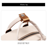 Mochila informal de nailon para mujer, bolso de viaje sencillo para ordenador portátil, a la moda, novedad - details 10