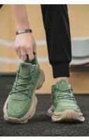Moda Otoño Invierno nuevas de cuero corte alto suela gruesa deportes versátiles, cómodos y ligeros mecha casual para hombres - details 13