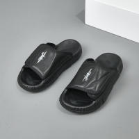 Nuevas sandalias de cuero transpirables de una palabra de arrastre para hombres versión coreana versátil para jóvenes zapatillas británicas de moda - details 1