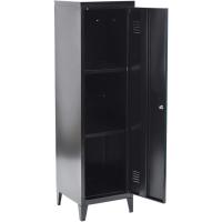 Archivador Estilo Industrial Armario de Almacenamiento con Llave Muebles de Oficina Negro - details 0