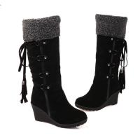 Botas de nieve para mujer, moda Otoño Invierno, Botas Largas, zapatos cálidos, botas martin para mujer - details 4