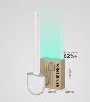Escobillas de baño y Portaescobillas de Inodoro, Cepillo y Soporte para WC, Silicona, eficiencia profesional, limpieza profunda - details 7