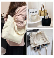 Bolso de mujer de lona de gran capacidad bolso de mano bolso de hombro estudiante universitario bolso versátil bolso de viaje multibolsillo - details 14