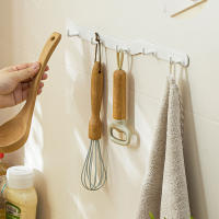 Gancho Adhesivo para Cocina Organizador de Espacio Saving Adecuado para Cocina, Baño, Dormitorio - details 5