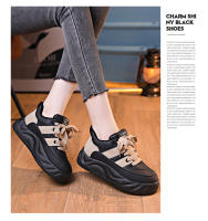 Nuevos zapatos de pan con suela gruesa, deportivos y de ocio, zapatos de tabla versátiles de moda para aumentar la altura - details 7
