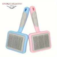 Peine para mascotas, masaje y eliminación de pelo suelto, fácil de quitar piel suelta - details 5