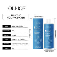 Limpiador de ácido salicílico para limpieza facial, blanqueamiento de poros, reducción del acné, cuidado hidratante suave - details 0