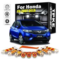 Kit de Luz Interior LED para Honda Fit 2007-2019 Bombillas de Lectura de Mapa Domo, Luz de Matrícula, Erróneo Marca TPKE - details 0