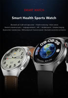 Adecuado para -reloj inteligente  NFC 4 Pro para hombre, pulsera con Pantalla AMOLED HD, control del ritmo cardíaco, llamadas por Bluetooth, resistente al agua IP68, novedad de 2024,Brújula, seguimiento de movimiento GPS - details 0