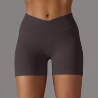 Shorts Deportivos para Mujeres Shorts de Yoga de Cintura Alta con Levantamiento de Cadera - details 24