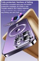 Funda con revestimiento magnético para iPhone 16e15 14 16 13 12 11 Pro Max con Protector de lente de cámara de cristal para cubierta de carga inalámbrica Magsafe - details 6