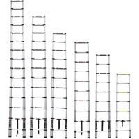 Escalera Plegable Telescópica de Aluminio Portátil Extensible a 3,2m Fácil Uso Mecanismo Sencillo - details 3