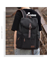 Nuevo bolso de viaje versátil de alta gama a la moda con espalda y hombro, bolso de viaje para ordenador de gran capacidad para hombre, bolso de lona informal a la moda - details 6