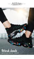 Zapatillas de deporte para hombre, zapatos para mujer, zapatos de calcetín, zapatos sin cordones, zapatos casuales de moda, zapatos de tenis de malla de verano, grandes 35-47 - details 2