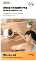 KINSCOTER, el más nuevo ventilador de escritorio portátil recargable de 4000mAh, ventilador de refrigeración de aire de montaje en pared ajustable con ángulo de 100 velocidades con Control remoto - details 12