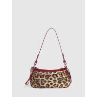 Bolso de Leopardo para Mujeres Bolso Tejido Cuadrado Pequeño para Llevar Bolso Cruzado y de Hombro - details 10