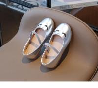 Zapatos de cuero antideslizantes para niñas, zapatillas versátiles de estilo coreano a la moda, fondo suave, Princesa, Chic, novedad de otoño, 2024 - details 6