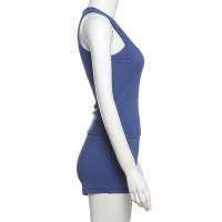 BUNO-chándales informales para Mujer, conjunto de 2 piezas, chalecos cortos elásticos con cuello en U y pantalones cortos acanalados, ropa deportiva concisa para gimnasio - details 48
