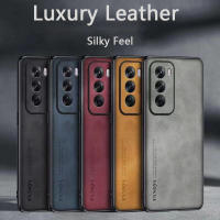 Funda de cuero retro para teléfono OPPO 12/ Reno 12 Pro, cubierta protectora a prueba de golpes para prevención de caídas - details 0