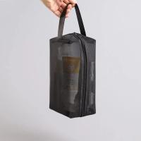 Bolsa de Maquillaje de Malla para Mujeres Organizador de Viaje con Cremallera - details 9