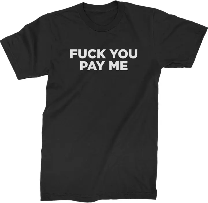Camiseta de Moda para Hombres Demanda de Pago Justo Ropa Normal - 1