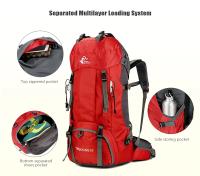 Mochila impermeable al aire libre para acampar, senderismo, trekking, viajes Molle, Nuevo para 2024, 60L - details 1