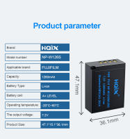 HQIX-cargador de batería para cámara de X-T30, para Fujifilm X100V, XT200, X-M5, XA1, XM1, XA10, HS30EXR, HS35EXR, XA3, XT10, XT100, XA7, Mark Ⅱ, NP-W126S - details 4
