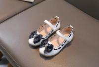 Zapatos planos de cuero para niñas pequeñas, zapatillas clásicas de princesa con lazo, a la moda, para primavera y verano, 2024 - details 7