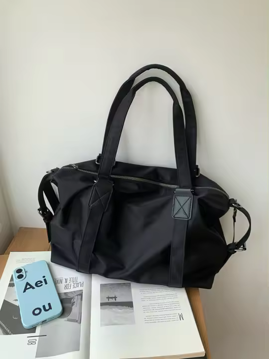 Bolso de viaje portátil para mujer, nueva versión coreana, bolso de mano informal, bolso de mensajero de gran capacidad, bolso de equipaje - 1