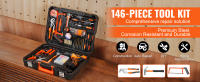 SucceBuy Tool Kit, un juego de herramientas manuales generales para el hogar de 146 piezas, equipado con un taladro eléctrico y un estuche de almacenamiento de herramientas - details 0