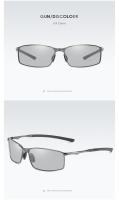 Gafas de sol polarizadas rectangulares para hombre, ultraligeras, para pescar y conducir, clásicas. - details 17