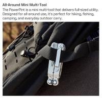 Alicates plegables multiherramienta PowerPint 18 en 1, Mini herramientas manuales EDC, tijeras de bolsillo, equipos de supervivencia para acampar al aire libre-PP1001 - details 5