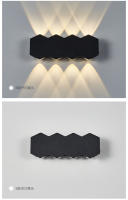 Lámpara de pared interior/exterior moderna LED de aluminio, iluminación para decoración del hogar - details 2