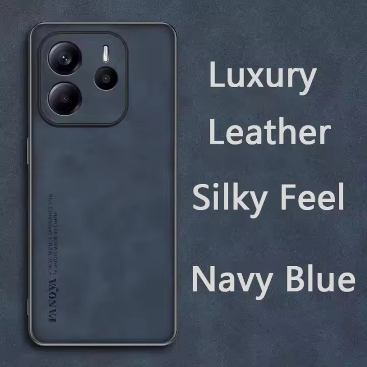 Funda de teléfono de cuero retro para Xiaomi Redmi 4G, Note 14 5G, cubierta protectora a prueba de golpes y prevención de caídas - 1