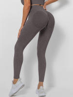 Pantalones de yoga deportivos de cintura alta para gimnasio, mallas sin costuras para mujer - details 22