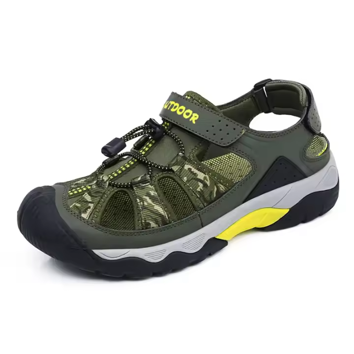 Sandalias de Hombre Clásicas de Verano Zapatos Planos Informales Transpirables - 1