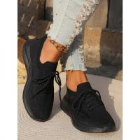 Zapatos deportivos casuales de moda para mujer, zapatillas con cordones - details 1