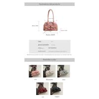 Verano nueva bolsa de mujer arco debajo del brazo bolsa nicho estilo ballet gran capacidad bolso de bolos de hombro - details 1