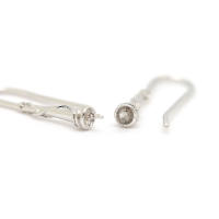 Latón color oro de 18 quilates, compatible con cuentas de medio agujero con ganchos de medio pasador para pendientes, joyería de alta calidad, accesorios para manualidades. - details 76