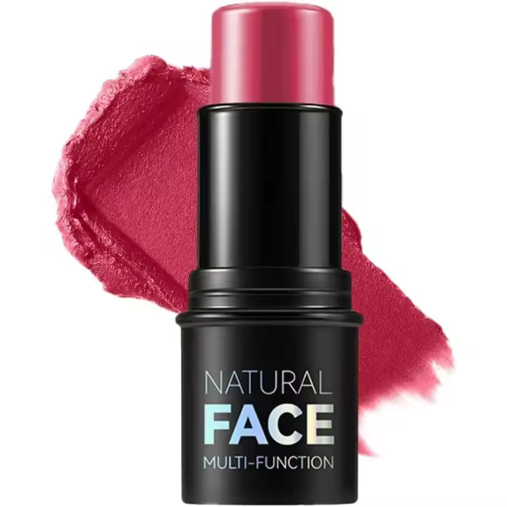 Juego De Barras De Maquillaje, Trio Maquillaje Facial, rubor cremoso, contorno e Iluminador En palo - 1