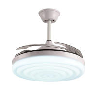 Ventilador de techo ROCAS Motor DC Aspas Desplegables con Luz Led 36W MEMORIA Regulable en intensidad DIMMER (Luz nocturna) a - details 4