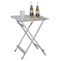 Mesa plegable de aluminio para acampar, mesa auxiliar para balcón, escritorio ultraligero, mesa de picnic plegable - details 10