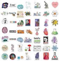 Pegatinas de Dibujos Animados de Química Física 100PCS para Niños Papelería de Diario Libro Equipaje Motocicleta Pared nbyinto Marca Normal Producto Peligroso - details 1
