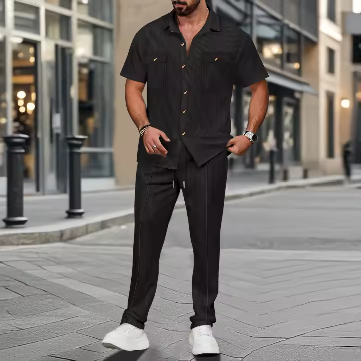 Camiseta de hombre de alta moda de verano - 1