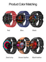 2025 Nuevo ET381 Smartwatch Asistente de voz ECG Electrocardiograma Detección de glucosa en sangre no invasiva Pantalla AMOLED Compatible con Android IOS Smartwatch - details 26